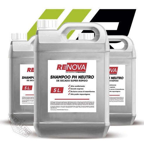 Renova By Redimer | Shampoo Ph Neutro | Industrial Lavadero