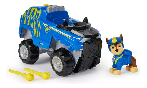 Vehiculo Jungla Paw Patrol Elefante Con Figura De Chase Color Azul