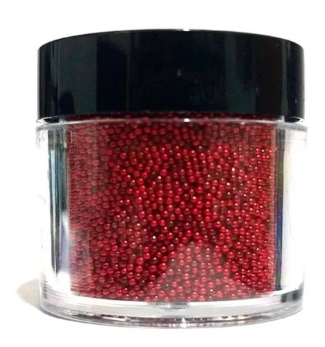 Jessamy Caviar Decoracion Para Uñas Manicuria U84 Rojo