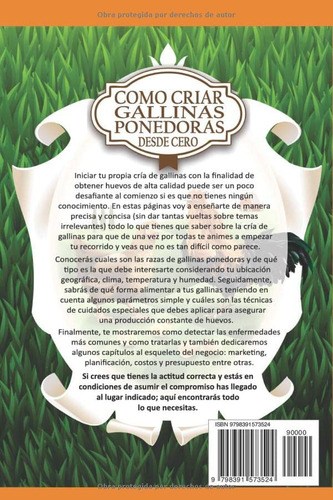 Como Criar Gallinas Ponedoras Desde Cero Guia Avicola Paso, De Tanaka, Yao. Editorial Independently Published, Tapa Blanda En Español, 2023