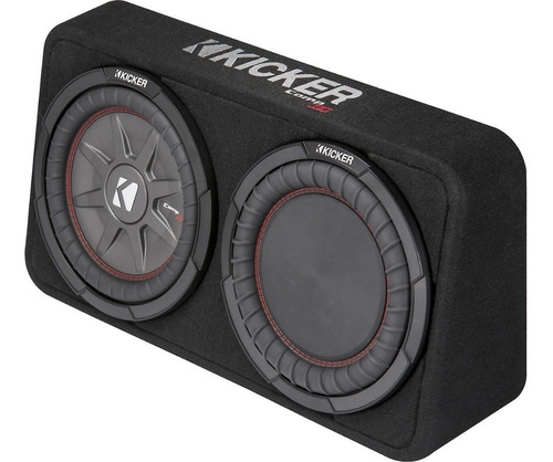 Subwoofer Plano 10 Kicker Y Cajón + Reflex 800w 48tcwrt102