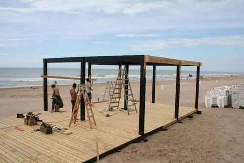 Colocacion De Pergolas,quinchostechos Con Materiales