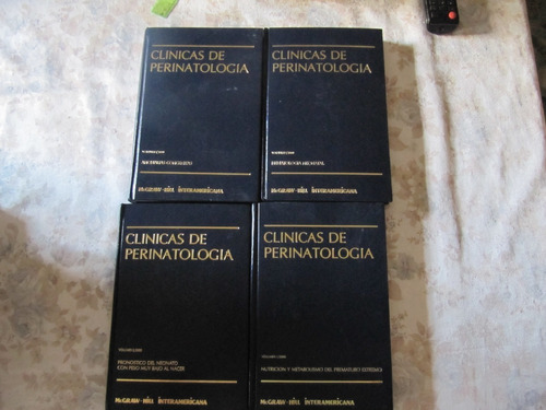 Clinicas De Perinatologia - 4 Tomos - 2000