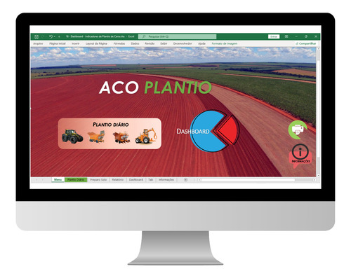 Planilha Análise De Dados Agricolas Plantio Cana De Açúcar