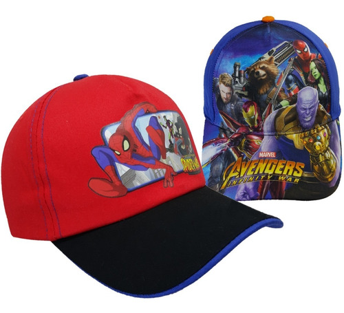 Gorra De Niño Spider Man, De Visera Para Sol Hombre Araña