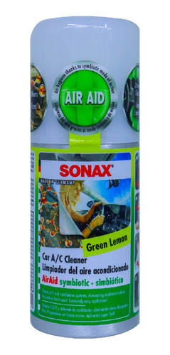 Limpiador Aire Acondicionado Limon Sonax Airaid Simbiótico