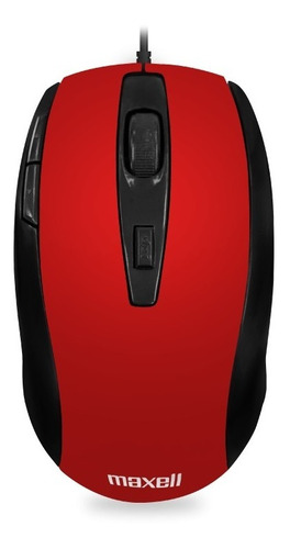 Mouse Maxell Cable Usb Optico 5 Botones 1600 Dpi Mac & Win