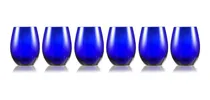 Comprar Vaso Rics Cristal Azul X600cc Cristaleria S Carlos X6u
