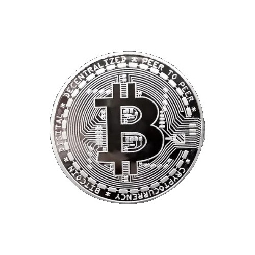 Bitcoin Moneda Física Coleccionable Sin Estuche