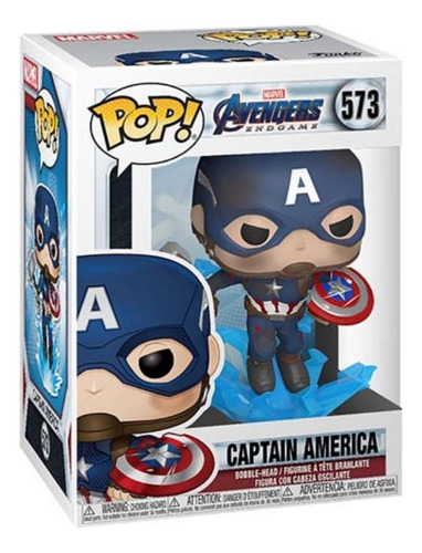 Captain America With Broken Shield & Mjolnir  Marvel Funko 