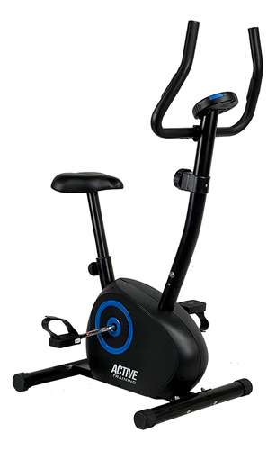 Ergometrica Vertical Active - Pulsómetro Y Odómetro Athletic Color Negro