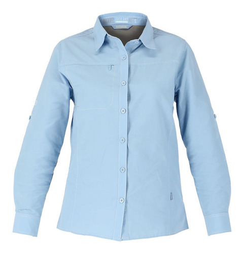 Camisa Hw Duck Dry Mujer Celeste