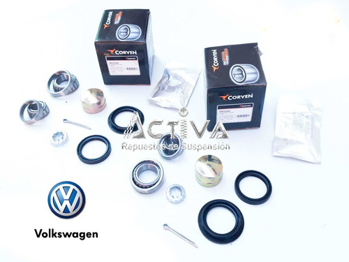 Ruleman De Rueda Traseros Completos Golf Mk3 Polo Kitx2