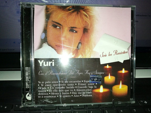 Cd Compilatorio De Yuri - Serie Los Románticos 2000