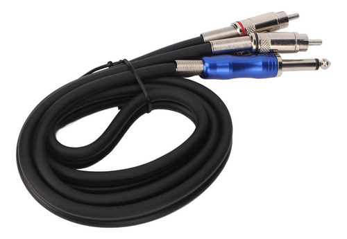 Cable De Sonido Estéreo Ts A Dual Rca De 1/4 De Pulgada Con