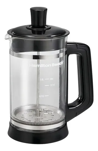 Cafeteira Hamilton Beach 40400 automática preta prensa francesa