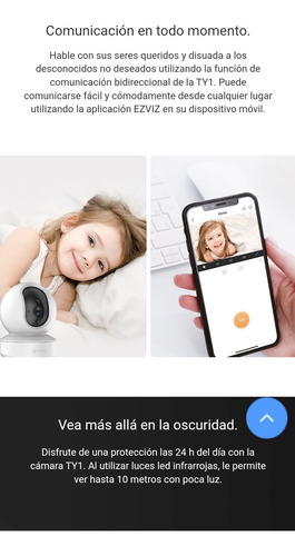 Camara Wifi Ezviz Ty1