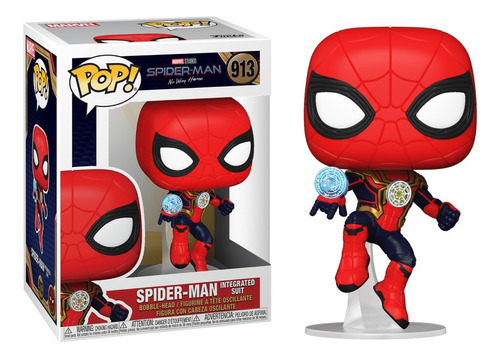 Marve No Way Home Spiderman Integrated Suit Figura Funko Pop