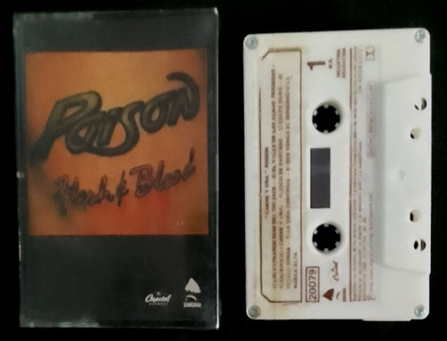 Poison- Carne Y Uña -cassette- 1990