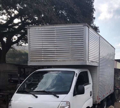 Bau Aluminio Com Avanço Maleiro Hr Bongo 3m