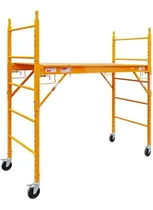 Comprar Andamio Multifucion 450kg Amarillo Con Ruedas Y Frenos - Smf