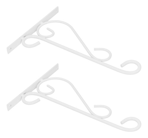 Soporte De Pared De Hierro Forjado Para Colgar Plantas Con F