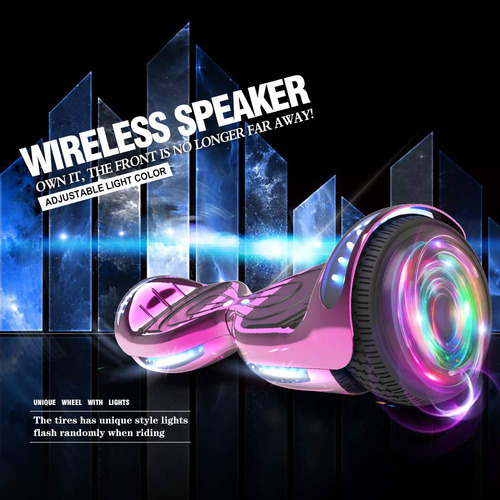 Hoverstar Patineta Hoverboard Versión Hs2.0 Color Cromado