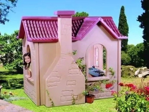 Imagen 5 de 10 de Casita Casa Del Bosque Juguete Rotoys Niños Plastico Int/ext