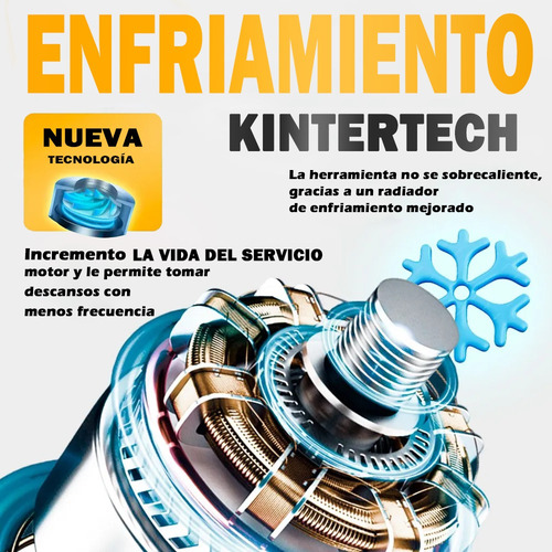 Broca Eléctrica Inalámbrica Con 2 Baterías Recargables