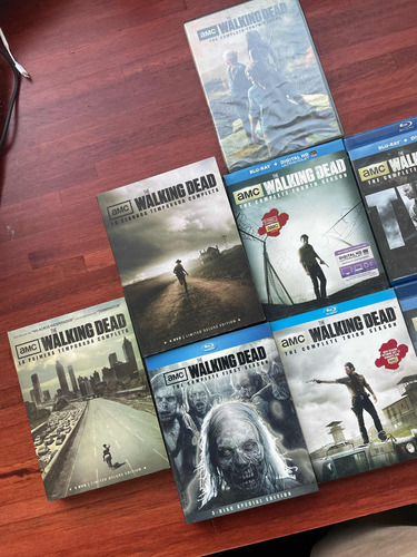 Colección Bluray/dvd The Walking Dead