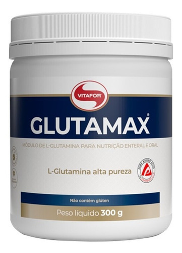 Kit 2 Glutamina Glutamax Vitafor 300g - Tecnologia Japonesa