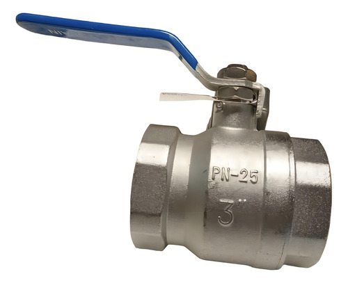 Válvula de bola de latón cromado F-f Bsp Pn25 3 Genebre