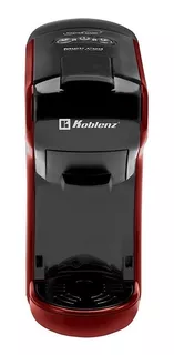 Cafetera Koblenz Multi Pod CKM-1000 CAP automática roja y negra para cápsulas monodosis y expreso 120V