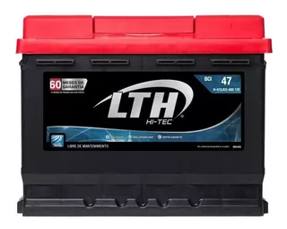 Bateria Lth Hi-tec Nissan Tiida Advance 2016 - H-47-600