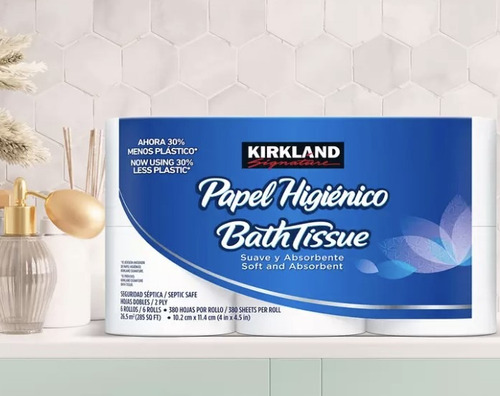 Papel Higienico Kirkland Signature 6 Rollos