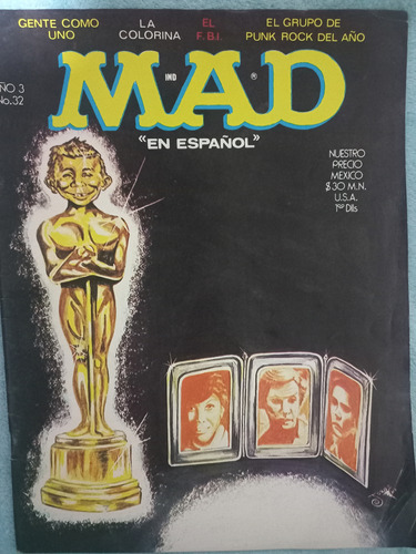 Revista Mad En Español 80s Gente Como Uno