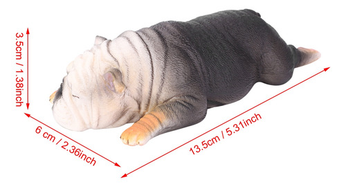 Juguete De Animal Somnoliento Modelo Mentiroso Francés De Bu