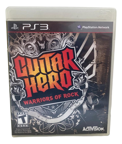 Guitar Hero Warriors Of Rock Ps3 Original Fisico (Reacondicionado)