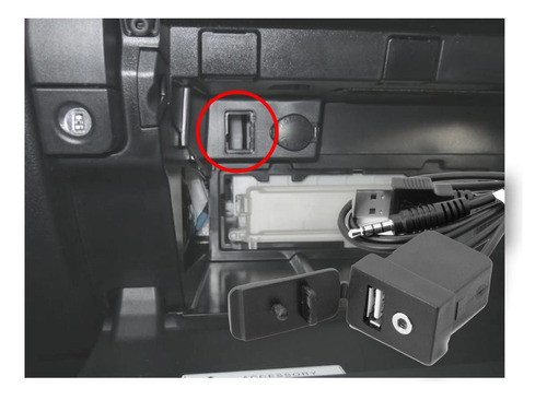 Cable De Extensión Usb Y Conector De Panel Recular Av ...