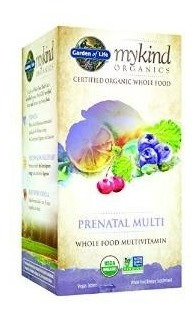 Jardín De La Vida Mykind Organics Prenatal Multi, 180 Tablet
