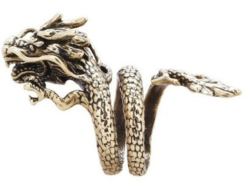 Anillo Dragon Dominante Ajustable Vintage