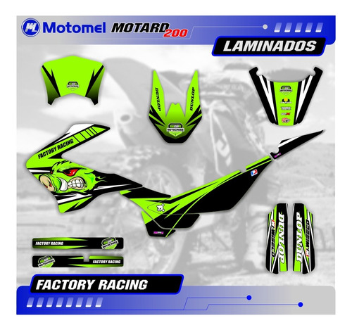 Kit Calcos - Gráfica Motomel Motard 200/250 