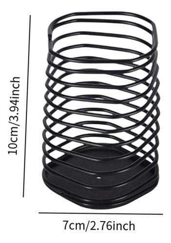 Porta-canetas De Metal E Organizador De Mesa De Papelaria De