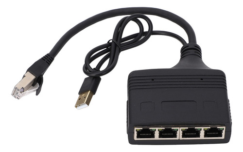 Rj45 Gigabit Splitter Ethernet 1 In 4 Out 1000mbps Cable