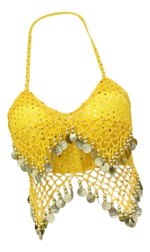 2 Trajes De Top Corto Con Lentejuelas, Ropa De Baile,