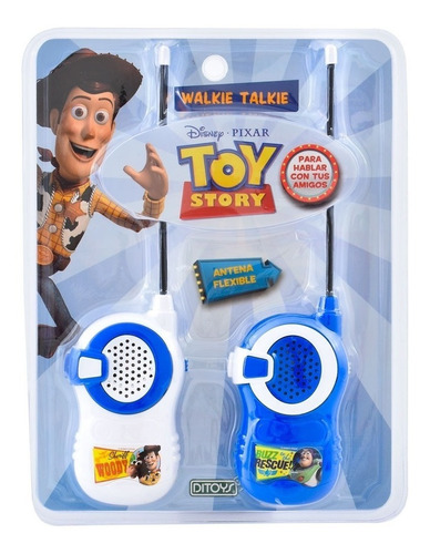 Walkie Talkie Toy Story Woody Buzz Antena Flexible Art 2339