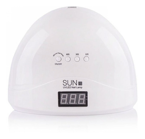 Imagen 5 de 9 de Cabina Lampara Uñas Uv Led 48w Sensor Timer Base C/iman 220v