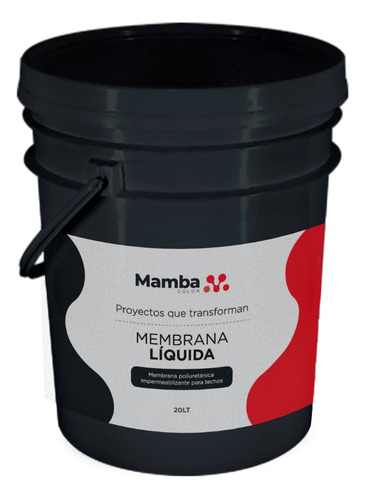 Membrana Liquida Techo Poliuretanica Mamba 20 Kg 