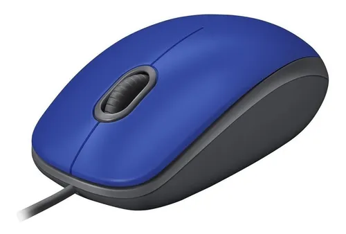 Imagem do produto Mouse Logitech M110 Silent Azul Usb 910-005491 em Mercado Livre