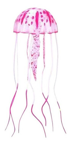 Água-viva Artificial Brilhante, Enfeite Fluorescente Lilas